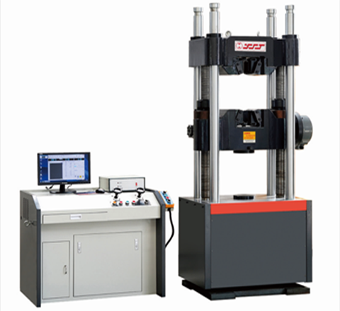 Nine steps in the test of hydraulic universal testing machine